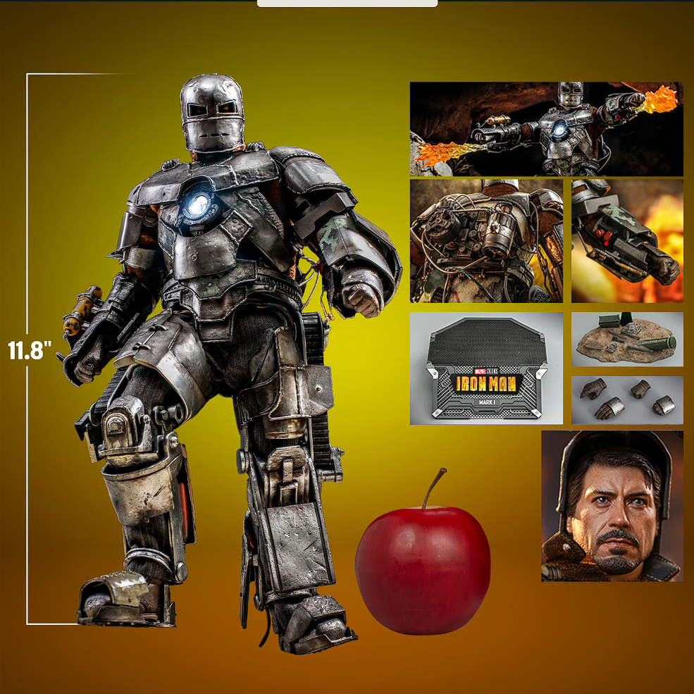 Iron Man Mark I 1/6 – Hot Toys (Marvel)