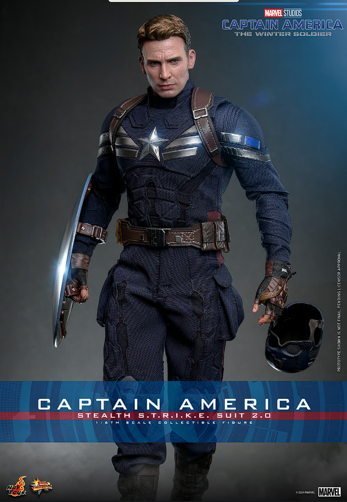 Hot Toys Capitán América Traje S.T.R.I.K.E. 2.0 Escala 1/6