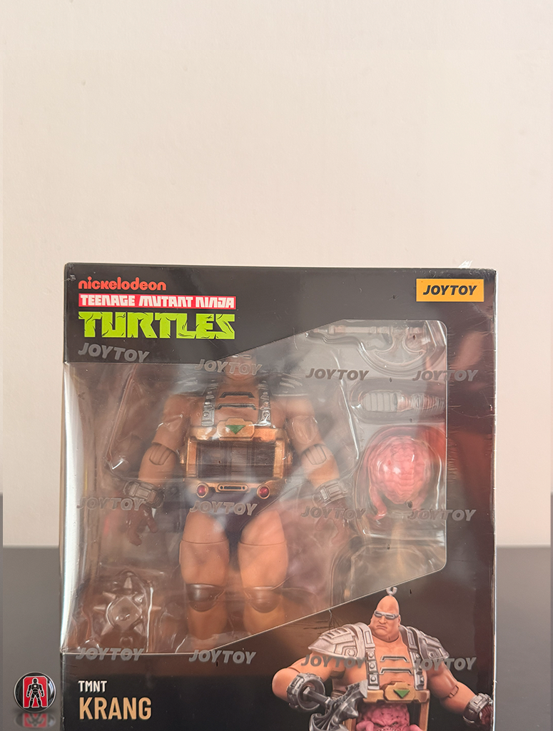 JOYTOY TMNT Krang Figura de Acción Escala 1/18