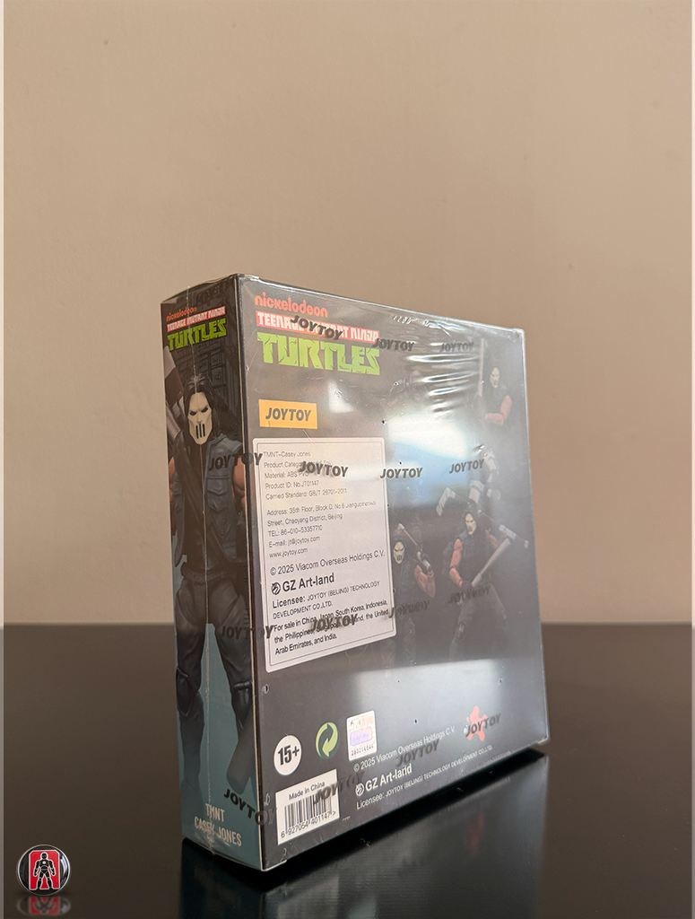 JOYTOY TMNT Casey Jones Figura de Acción Escala 1/18