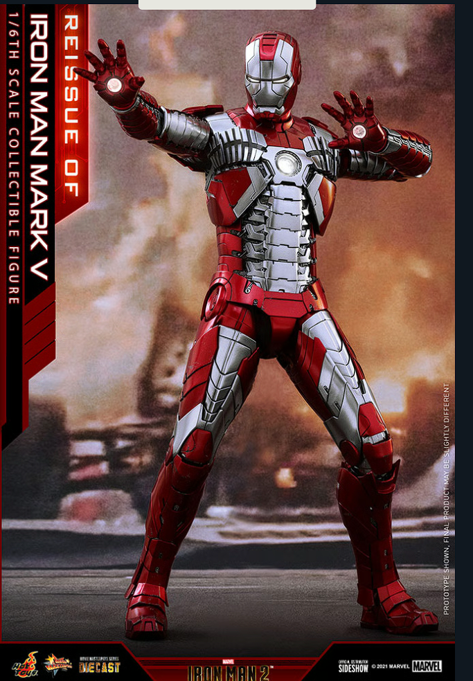 Iron Man Mark V 1/6 – Hot Toys (Iron Man 2)