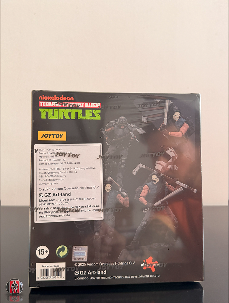 JOYTOY TMNT Casey Jones Figura de Acción Escala 1/18