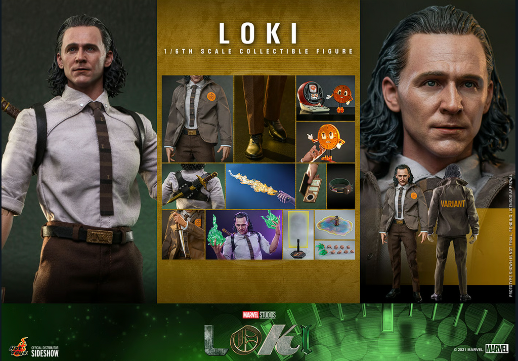 Loki TVA 1/6 – Hot Toys (Serie Loki – Marvel)