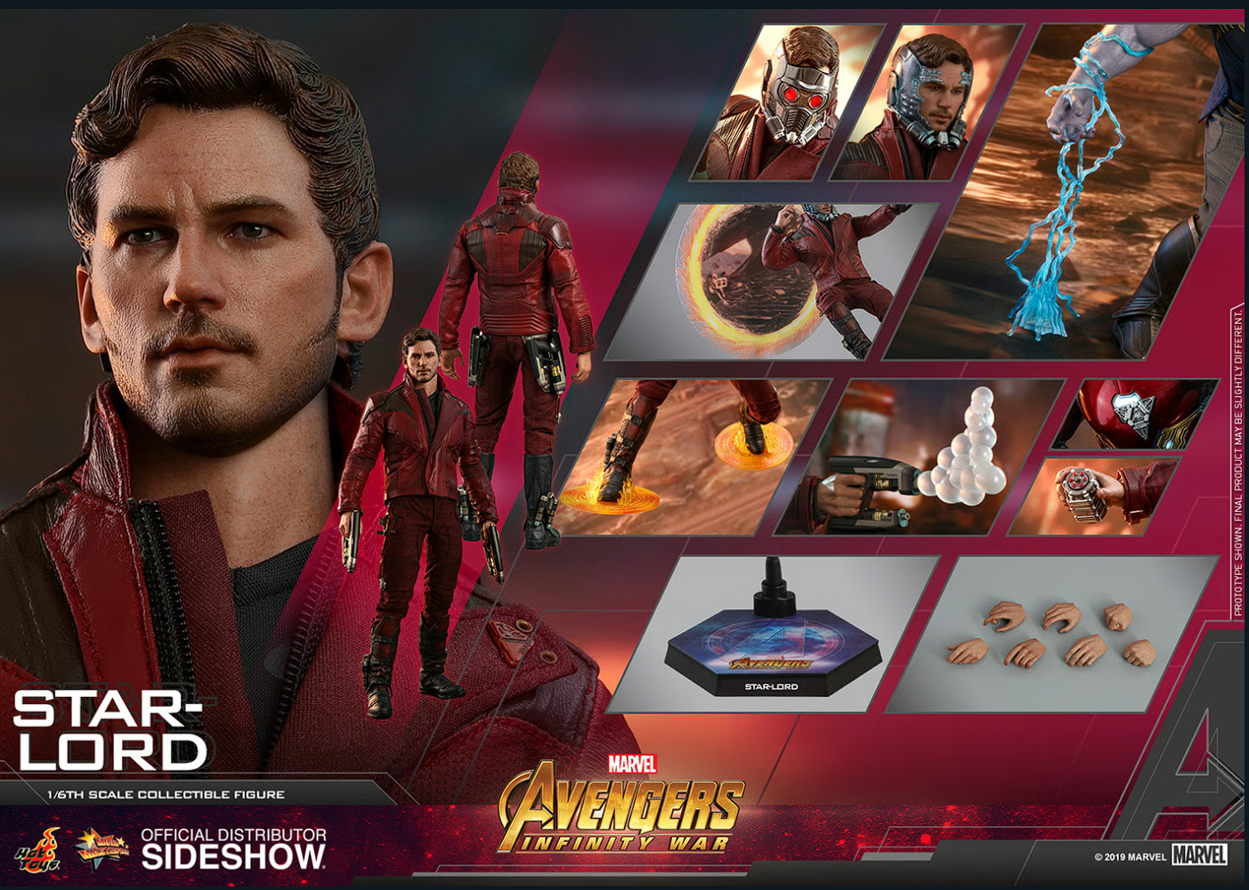 Star-Lord 1/6 – Hot Toys (Avengers: Infinity War)