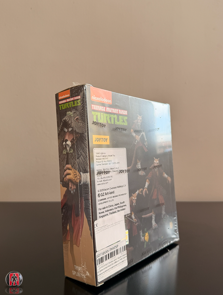 JOYTOY TMNT Splinter Figura de Acción Escala 1/18
