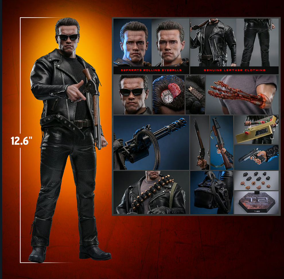 T-800 (2.0) Figura de Acción Escala 1/6 – Hot Toys