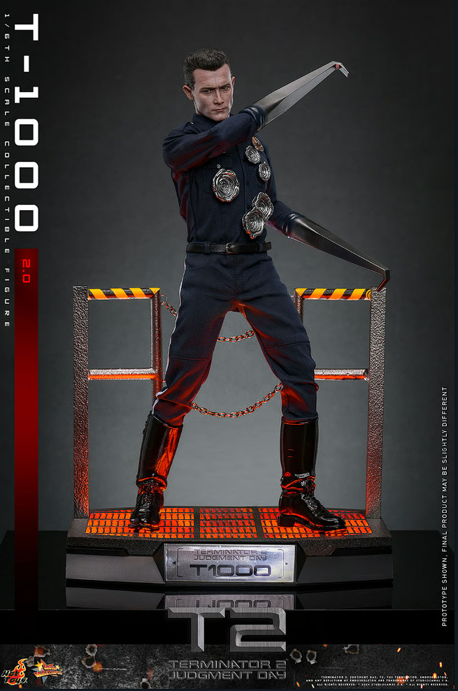 Hot Toys T-1000 2.0 Escala 1/6 – Terminator 2