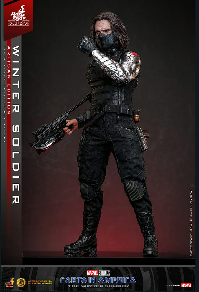 PRE-ORDER Winter Soldier Artisan Edition Figura Escala 1/6 – Hot Toys
