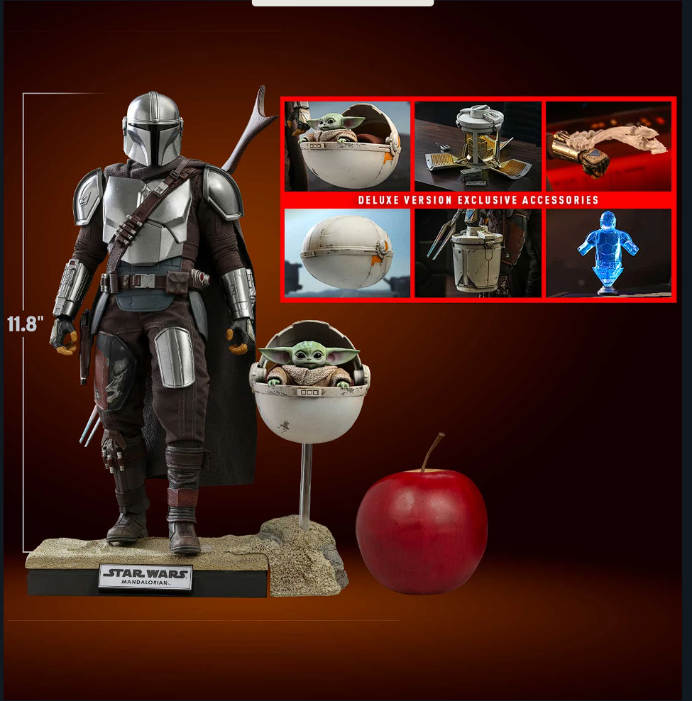 The Mandalorian y The Child Deluxe 1/6 – Hot Toys (Star Wars)