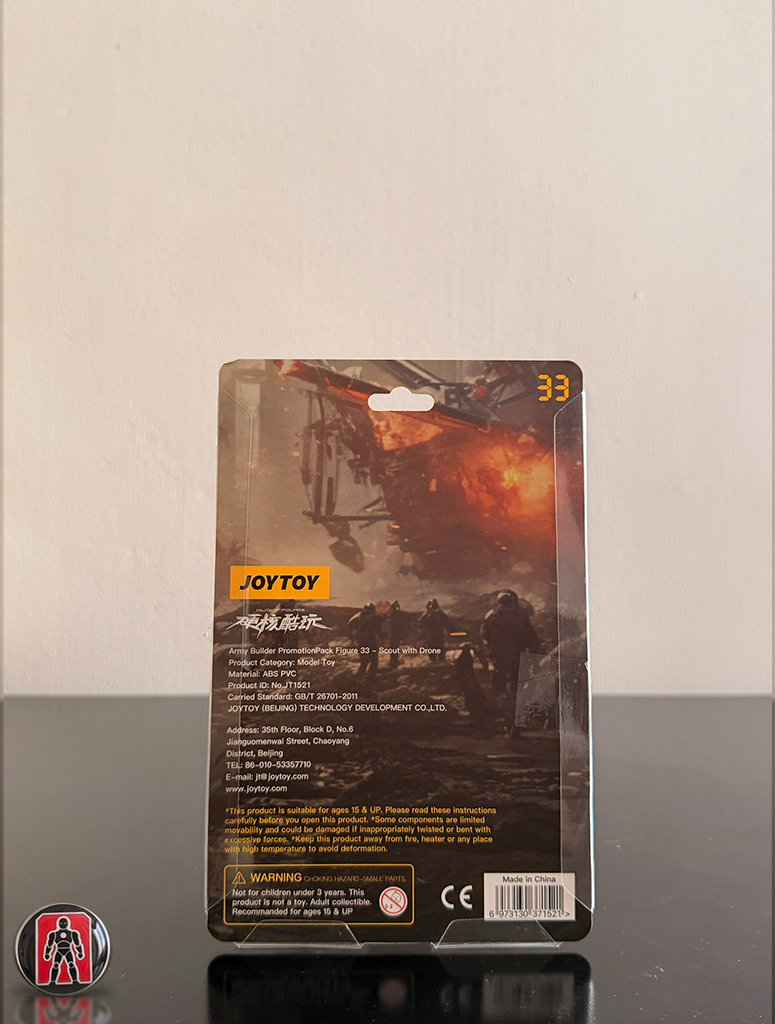 Military Figures Army Builder Figure 33 Scout with Drone 1/18 - JoyToy