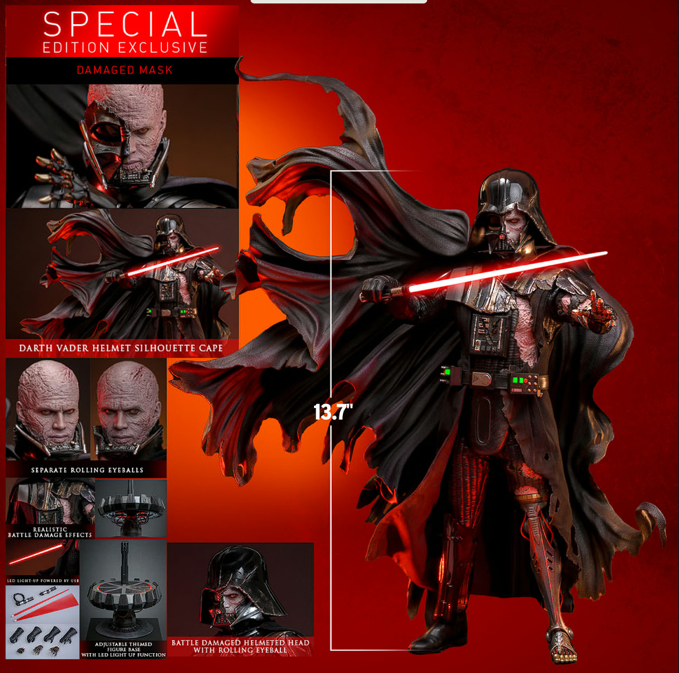 Darth Vader – Figura Coleccionable Escala 1/6 (Anakin Skywalker)