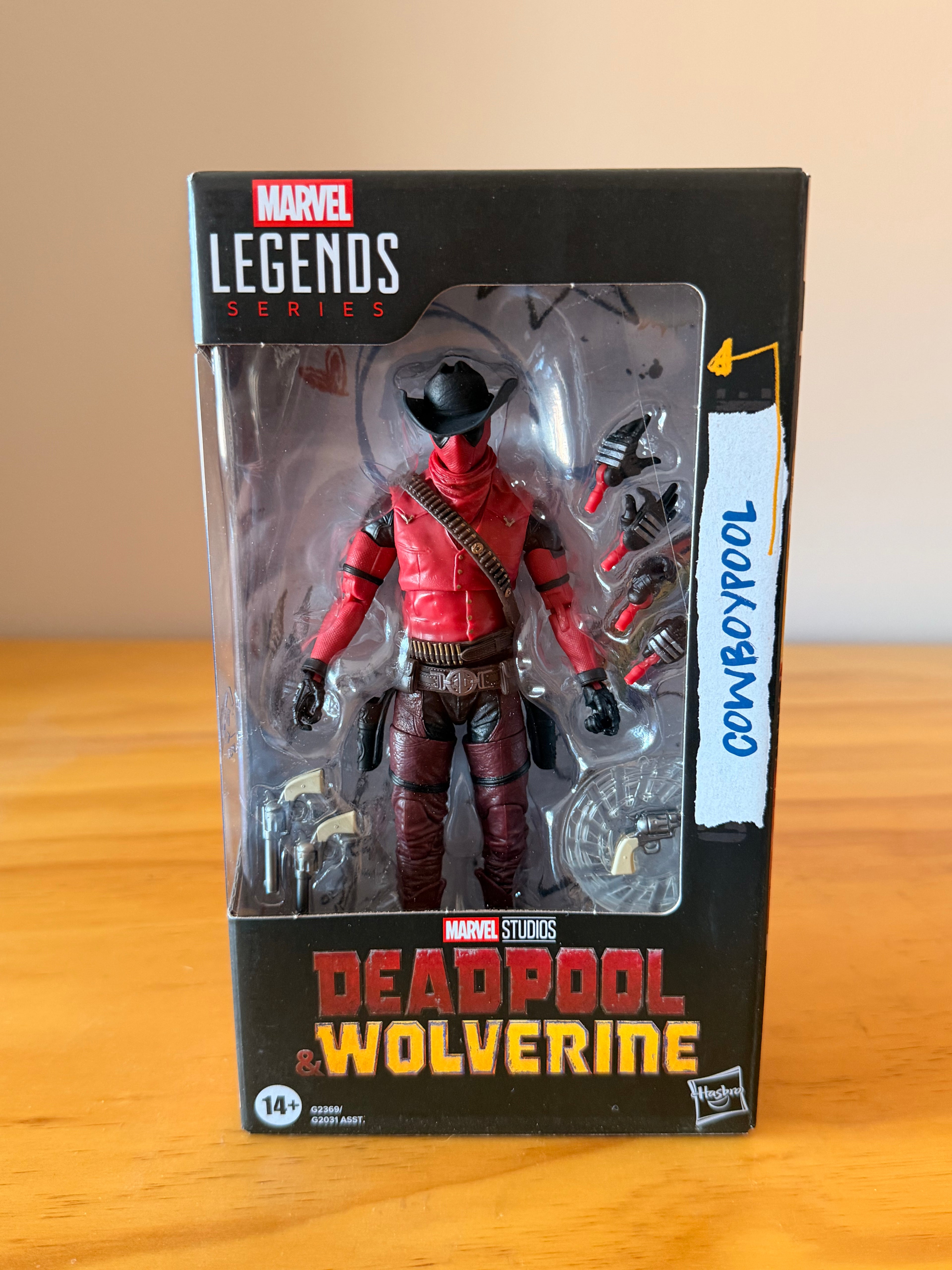 Figura de Cowboypool – Deadpool y Wolverine Marvel Legends