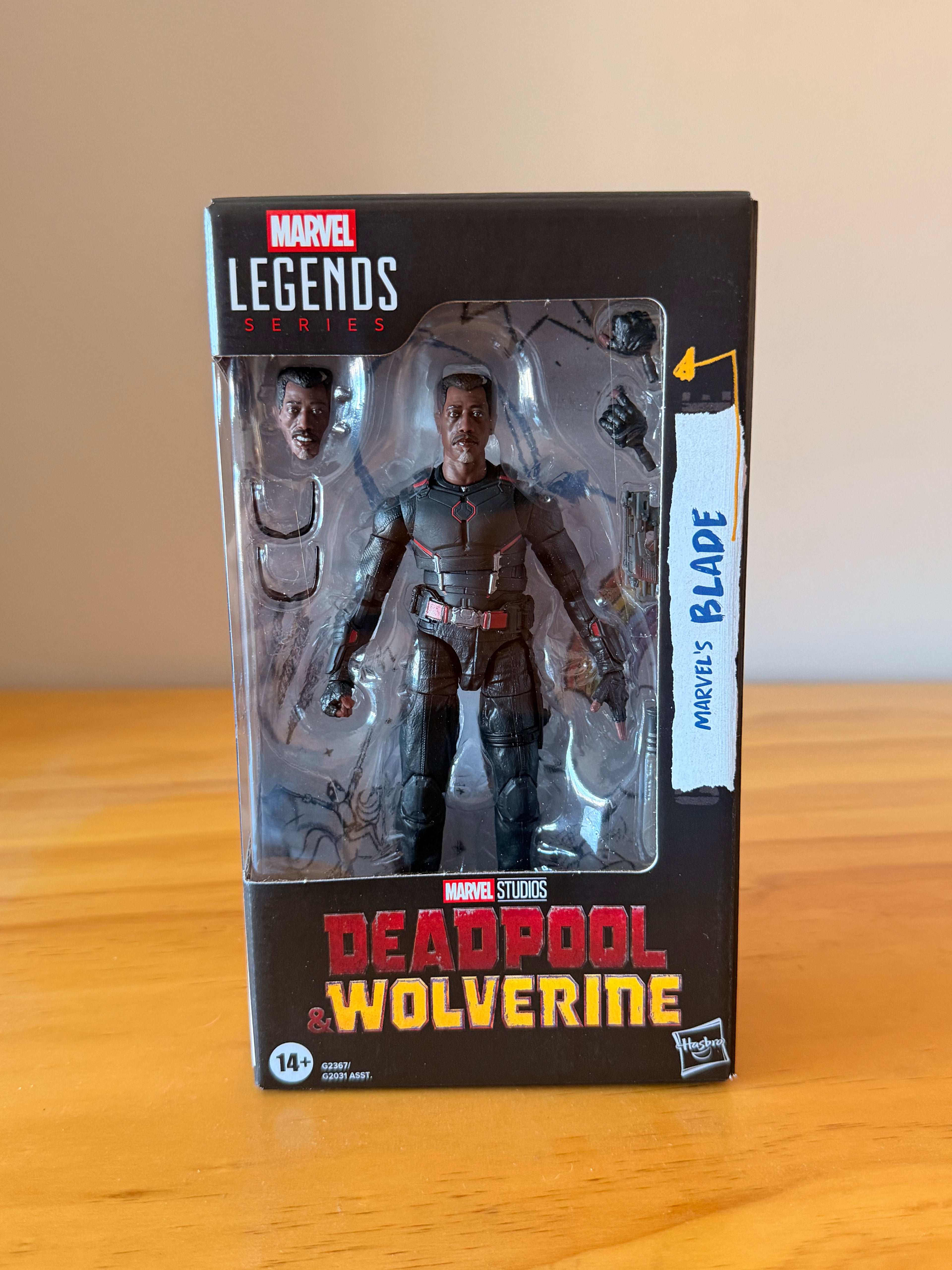 Figura de Blade – Deadpool y Wolverine Marvel Legends