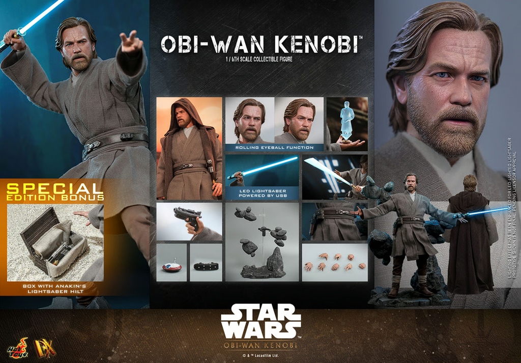 Obi-Wan Kenobi (Edición Especial) – Figura Coleccionable Star Wars Escala 1/6