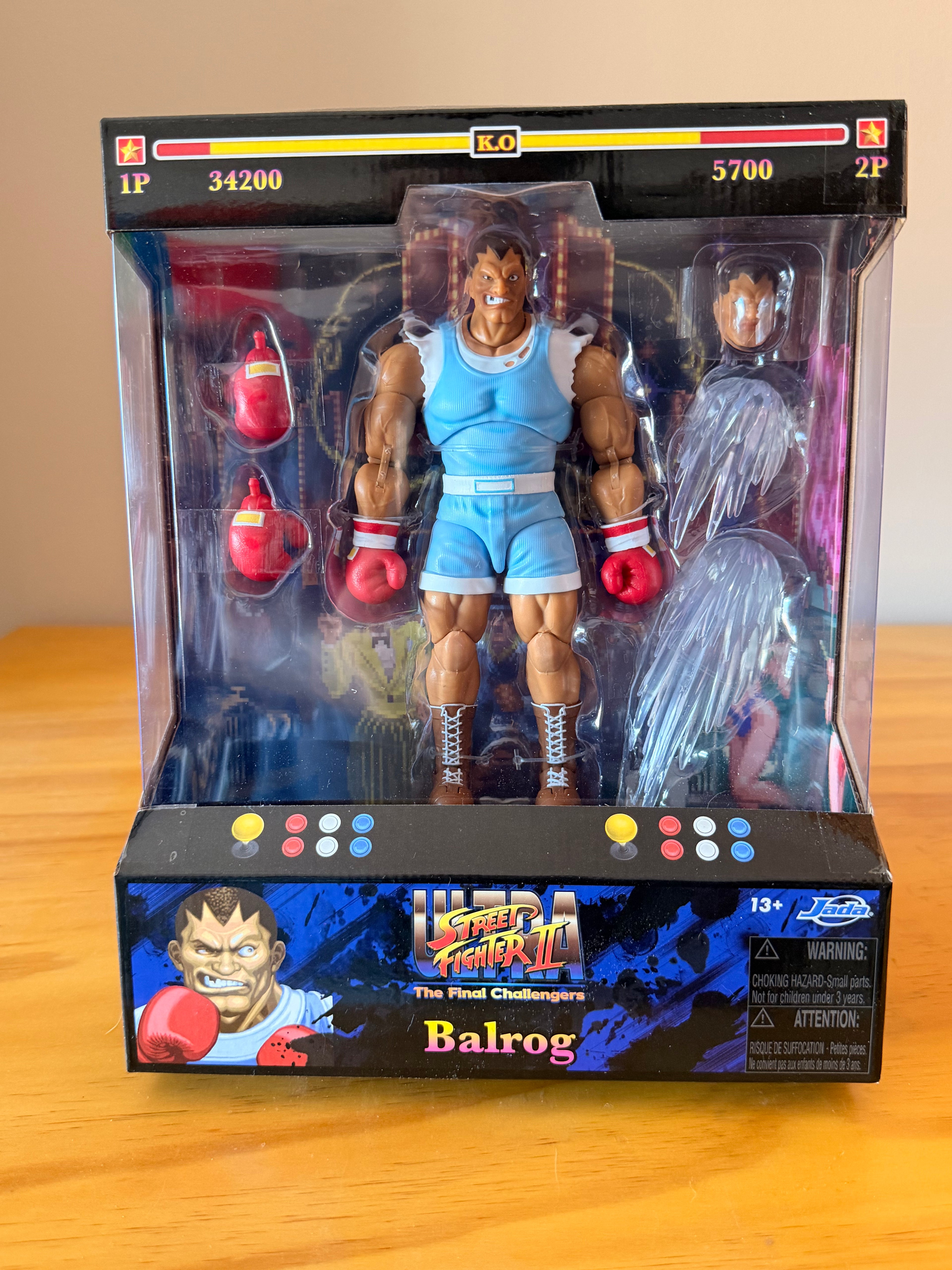 Figura de acción de Balrog a escala 1/12 – Ultra Street Fighter II: The Final Challengers