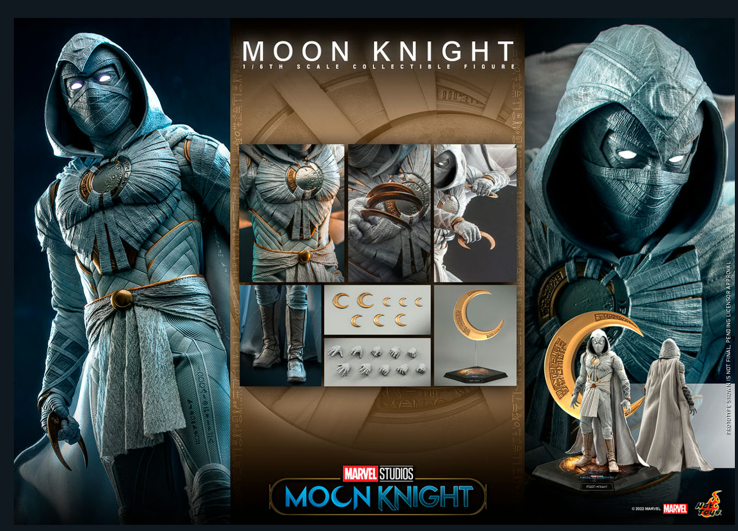 Moon Knight – Figura Coleccionable Escala 1/6