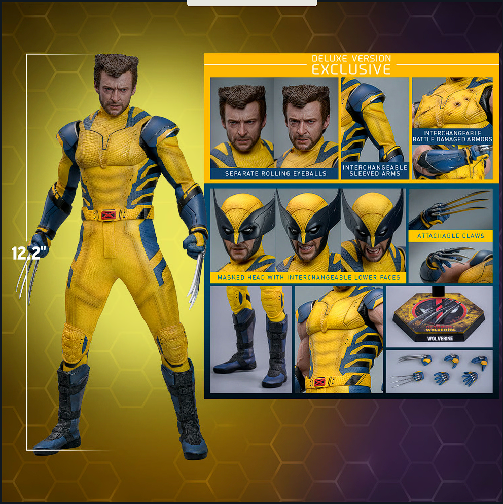 Wolverine (Versión Deluxe) – Figura Coleccionable Escala 1/6 Deadpool & Wolverine