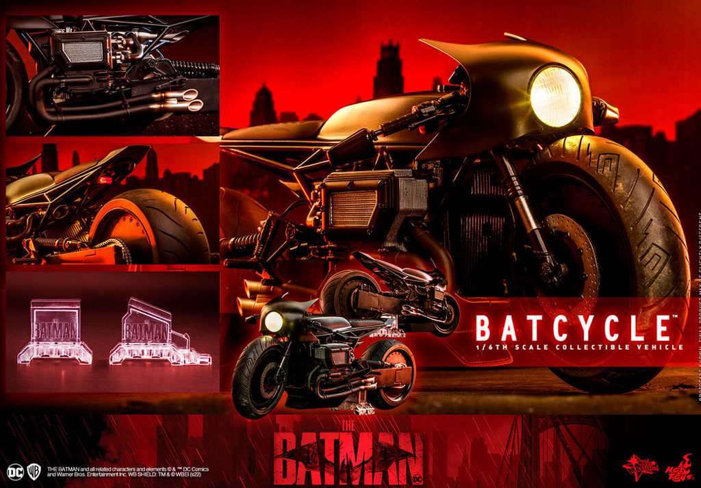 Batcycle – Vehículo Coleccionable Escala 1/6