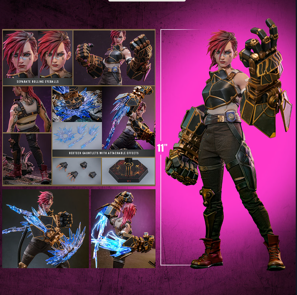 Vi – Figura Coleccionable Escala 1/6 (Arcane)