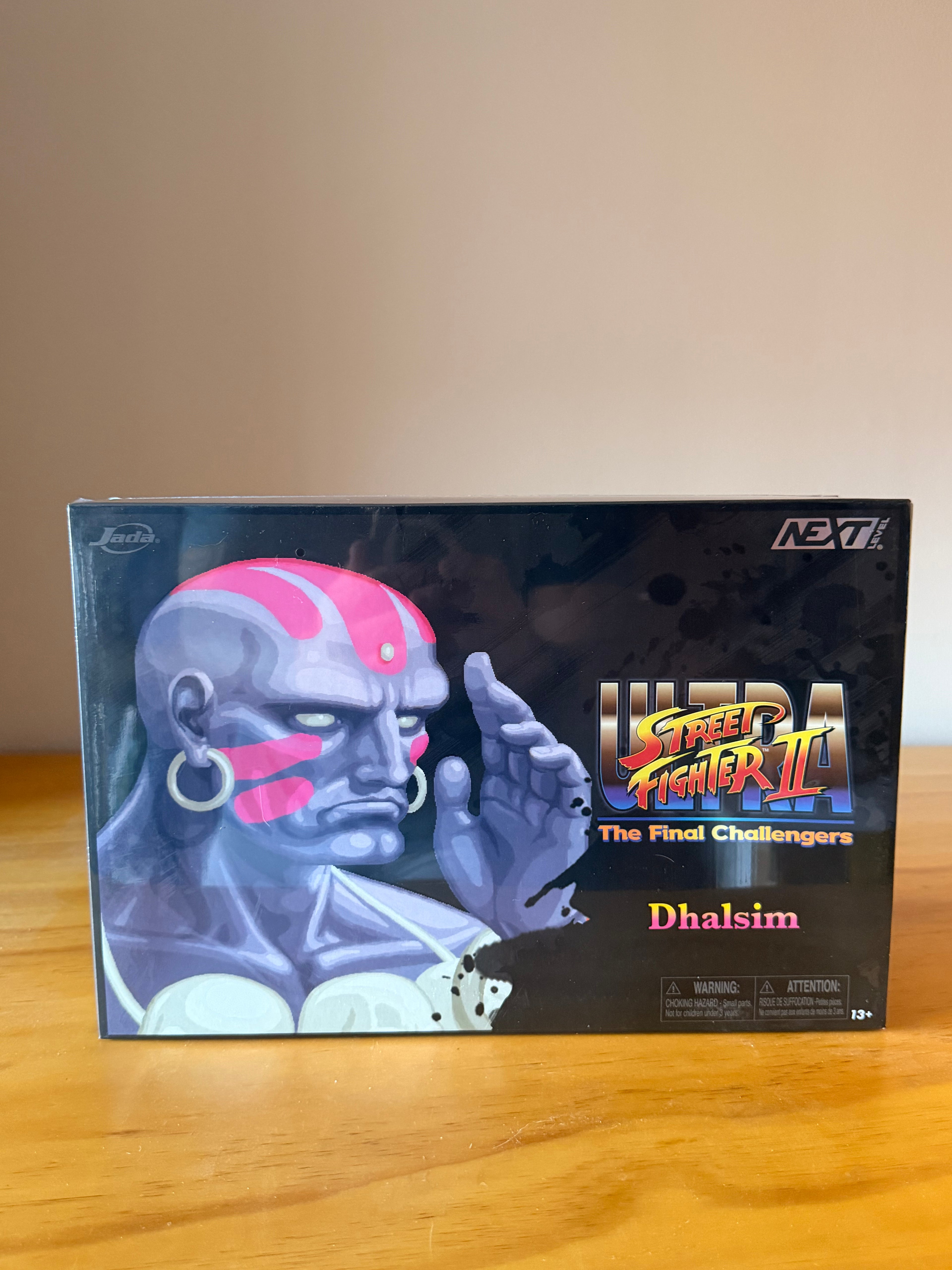 Jada Toys Exclusiva SDCC Ultra Street Fighter II 1/12 Dhalsim Deluxe Jugador 2