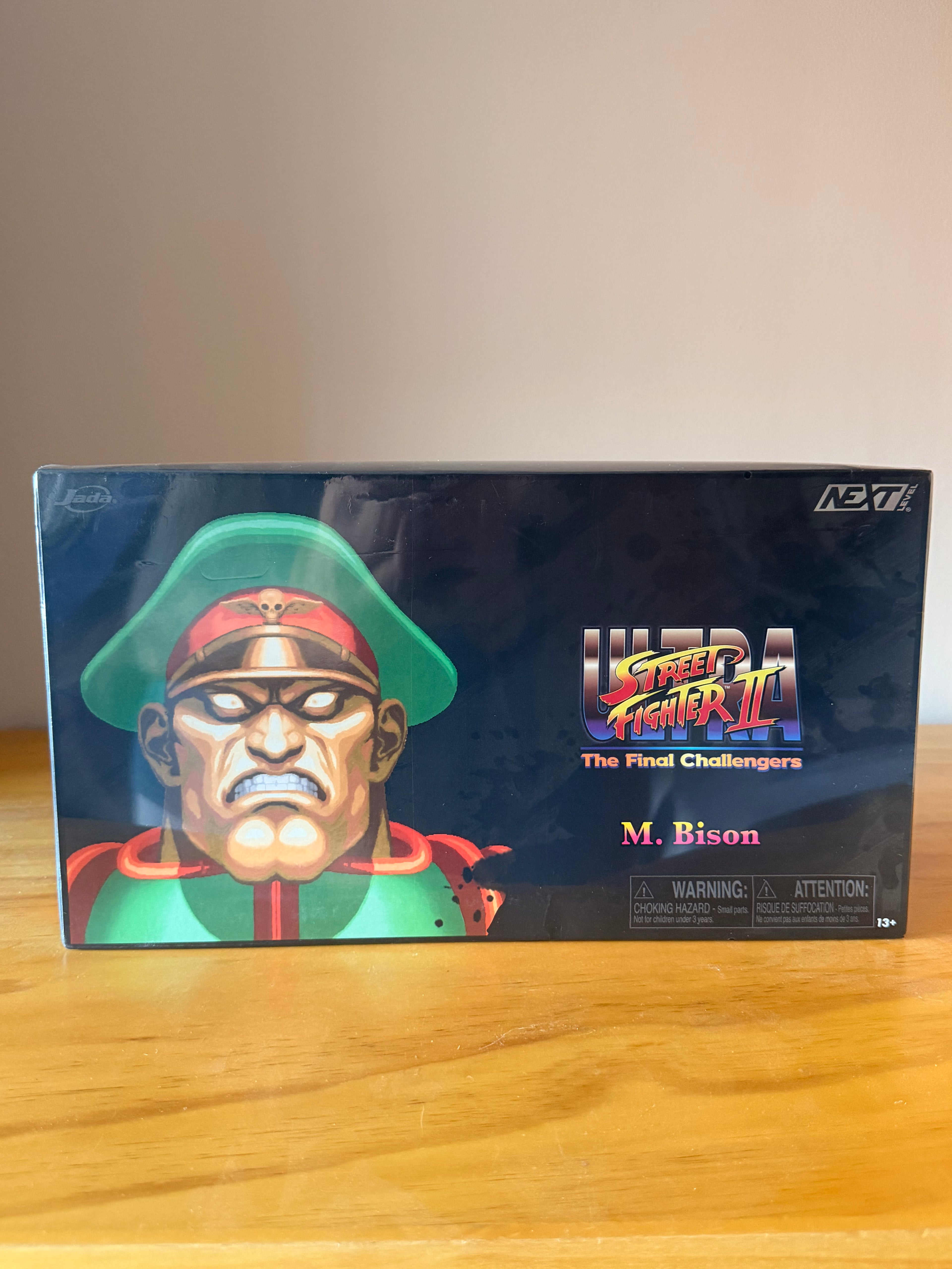 Jada Toys Exclusiva SDCC Ultra Street Fighter II 1/12 M. Bison / Vega Deluxe Jugador 2