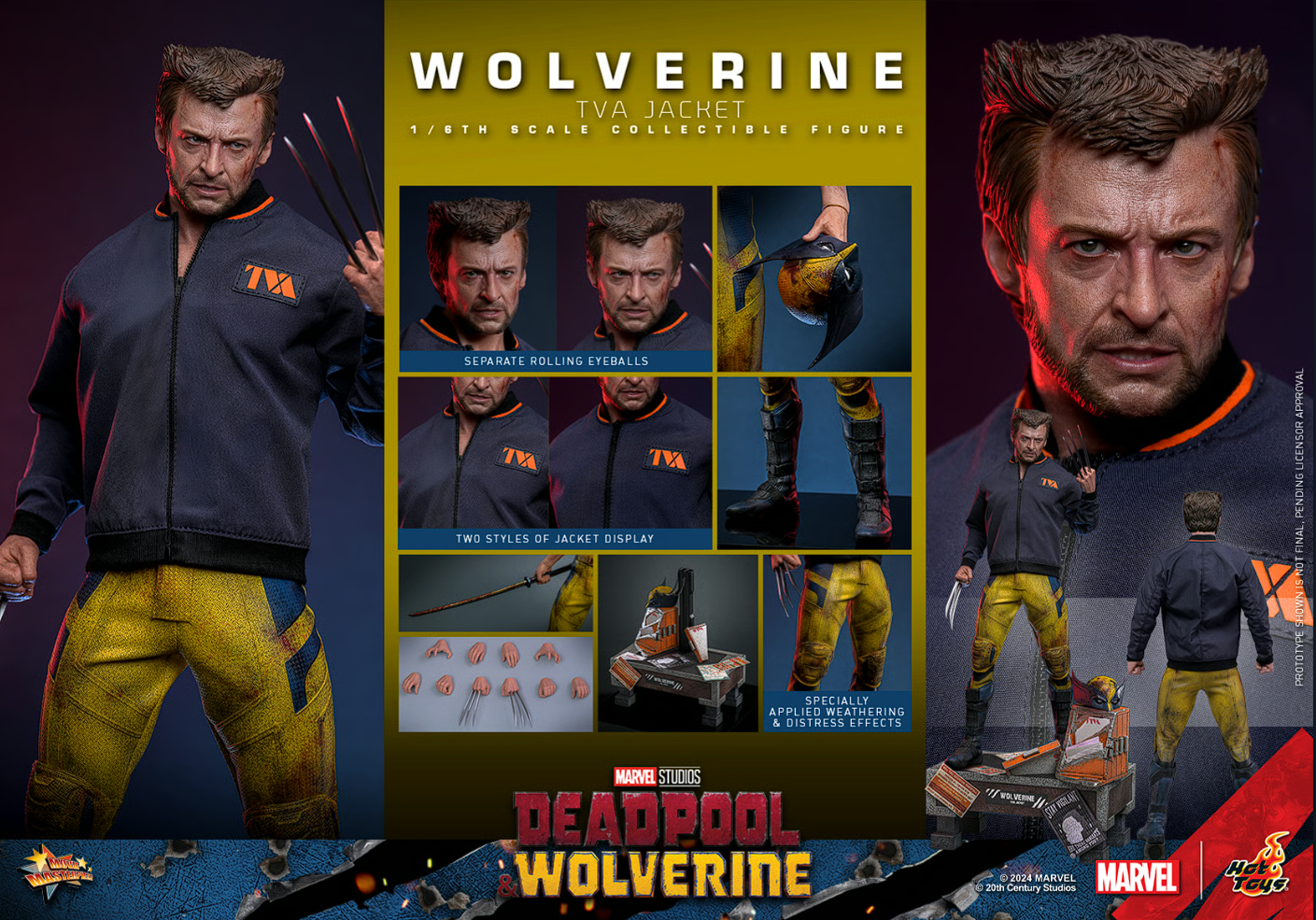 Wolverine (Aspecto Alternativo) – Figura Coleccionable Escala 1/6