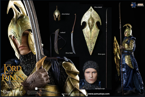 Elven Warrior – Guerrero Elfo Figura Coleccionable