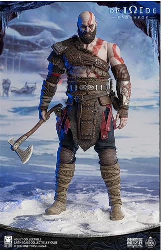 Onetoys OT019 God of War Sparta Kratos Figura de Acción 1/6 con 2 Cabezas