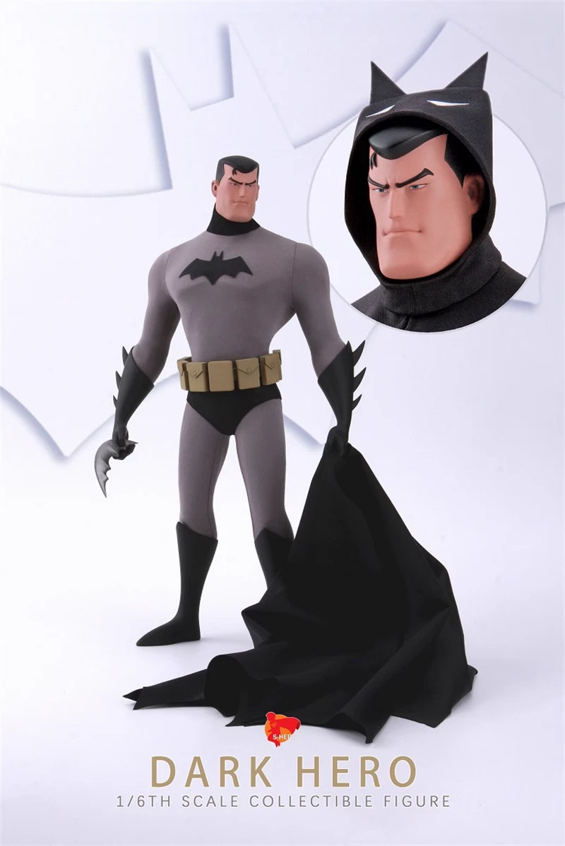 Figura Coleccionable Batman Dark Hero S-HERO SH005 Escala 1/6