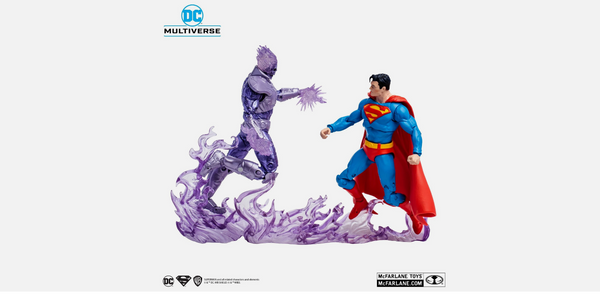 McFarlane Toys DC Multiverse Gold Label Pack 2 Figuras – Atomic Skull vs. Superman