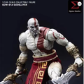 Sigma Studios GOW-01A Kratos El Tirador Blanco Espartano Figura Articulada Escala 1/12