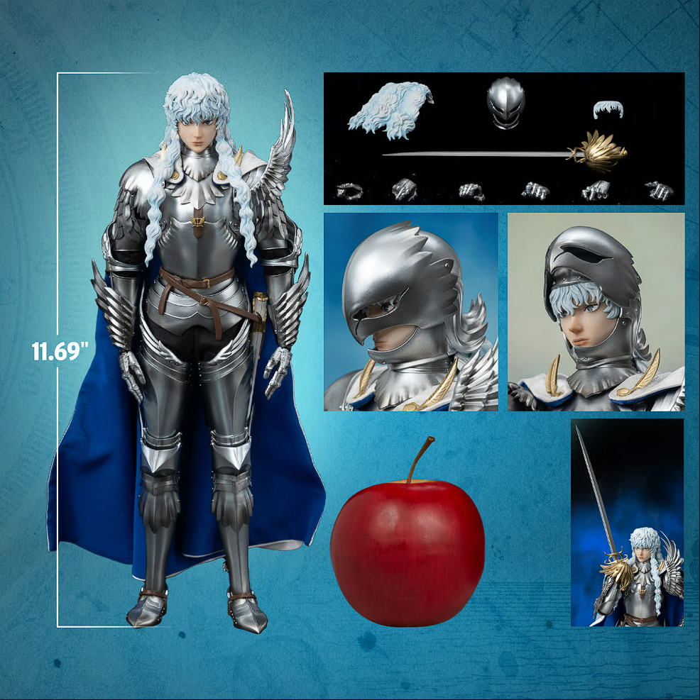 Griffith (Banda del Halcón Renacido) – Figura Coleccionable Berserk Escala 1:6