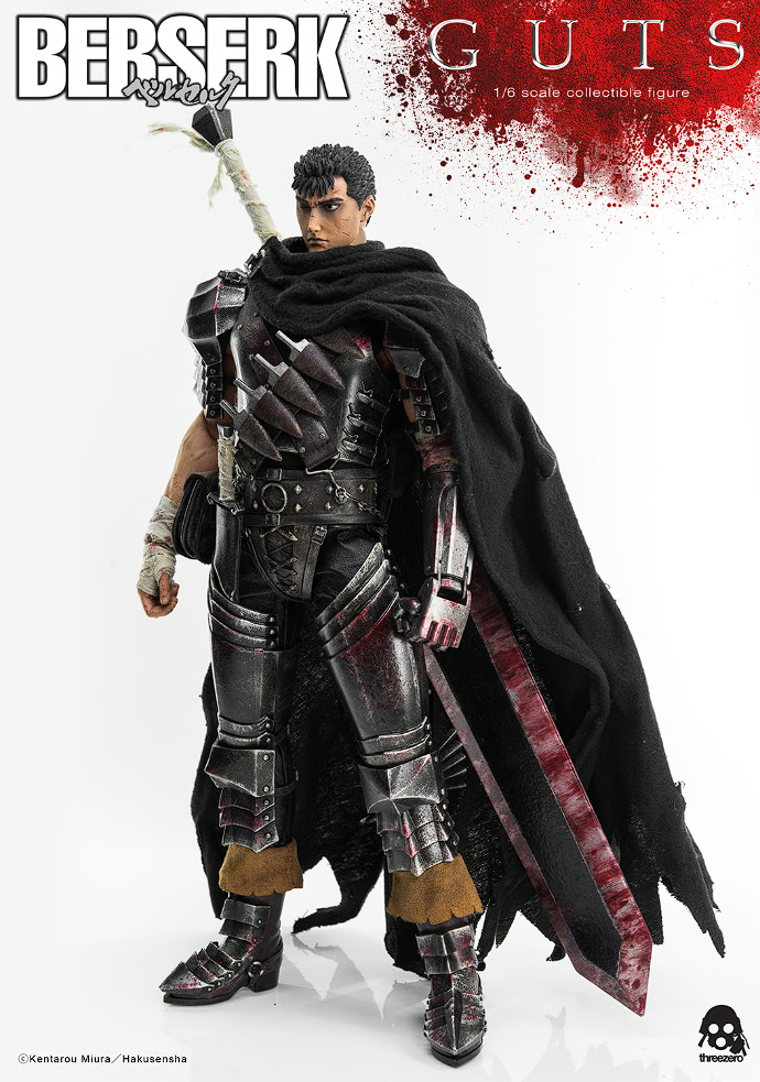 Guts (Black Swordsman) – Figura Coleccionable Berserk Escala 1:6