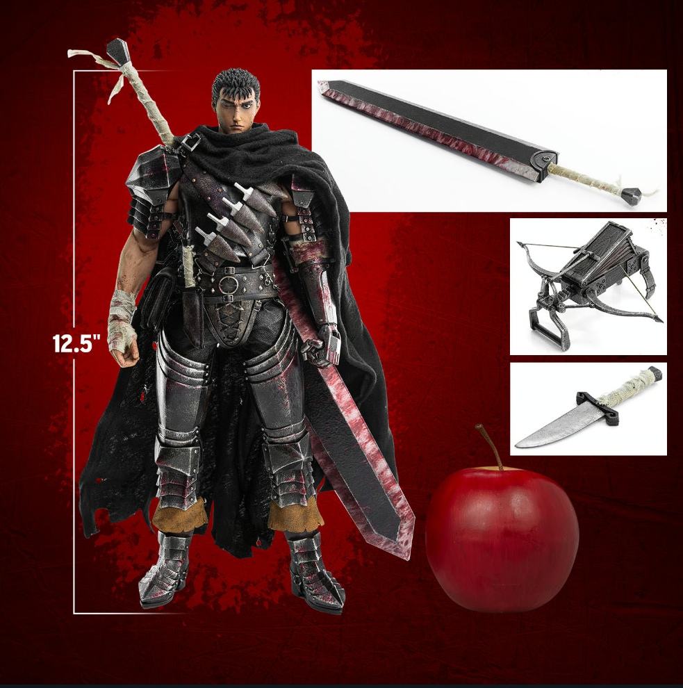 Guts (Black Swordsman) – Figura Coleccionable Berserk Escala 1:6