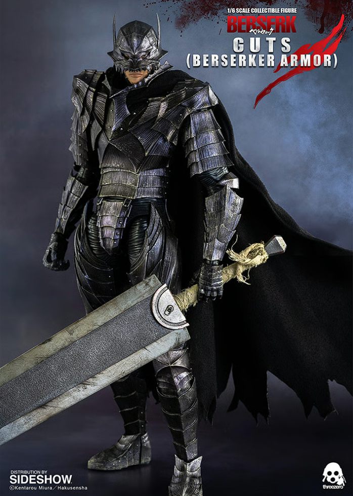 Guts Armadura Berserker 1/6 – Threezero (Berserk)