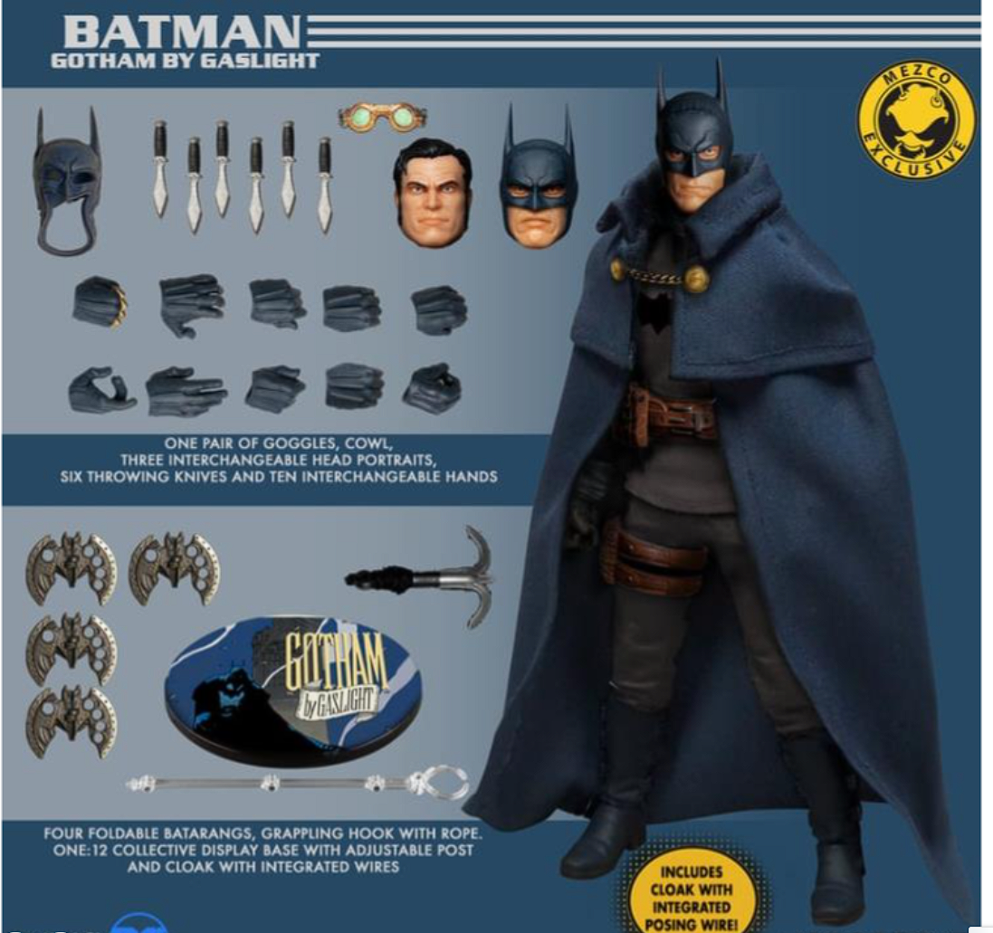Batman Gotham by Gaslight One:12 Collective 1/12 Exclusive - Mezco Toyz
