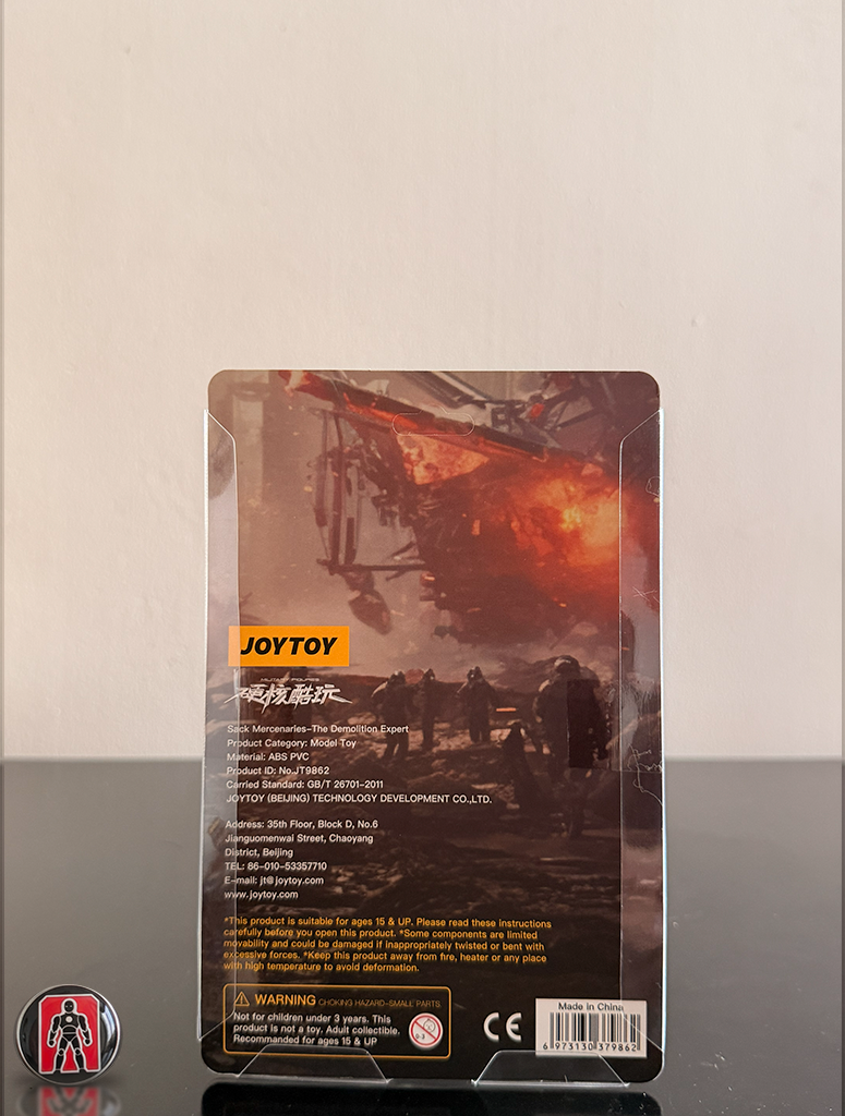 Military Figures Sack Mercenaries The Demolition Expert 1/18 - JoyToy